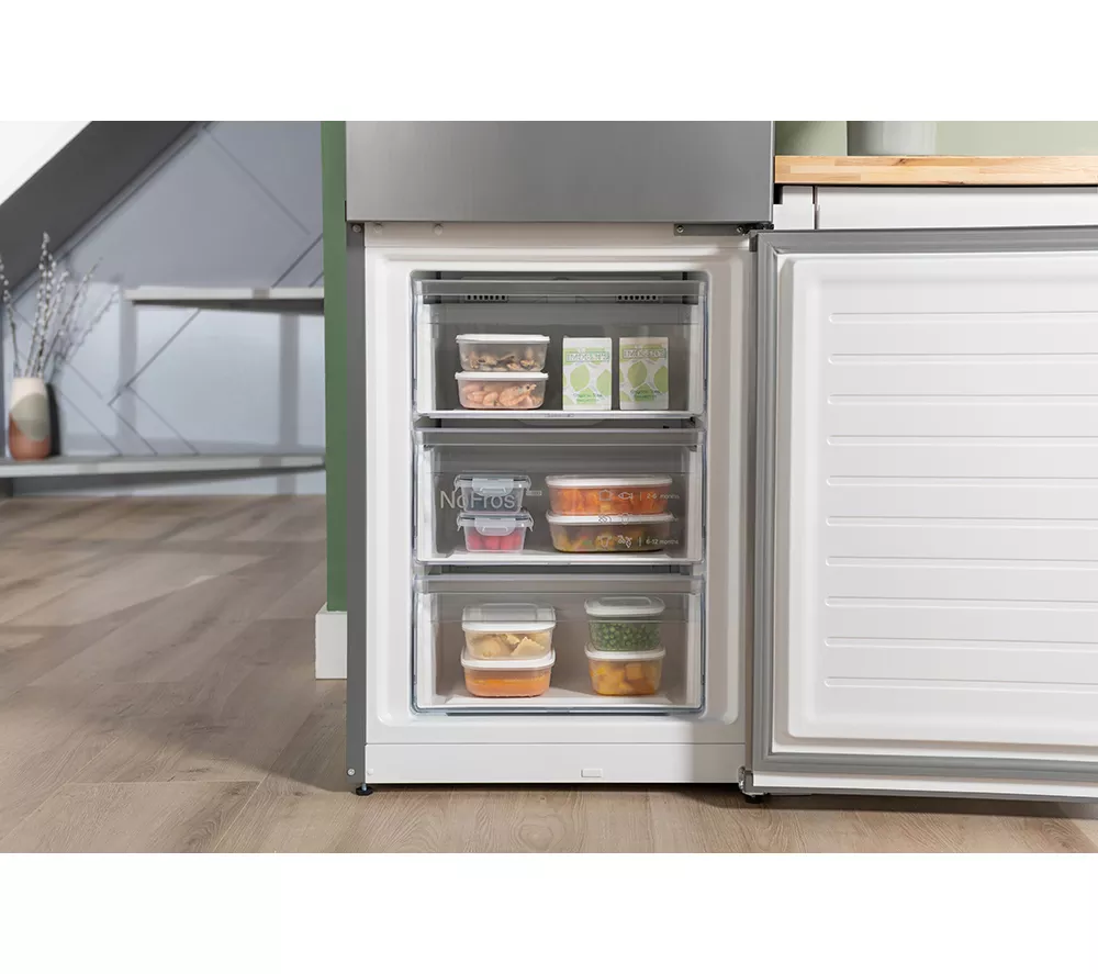 BOSCH Series 4 KGN362LDFG 70 30 Fridge Freezer - Inox