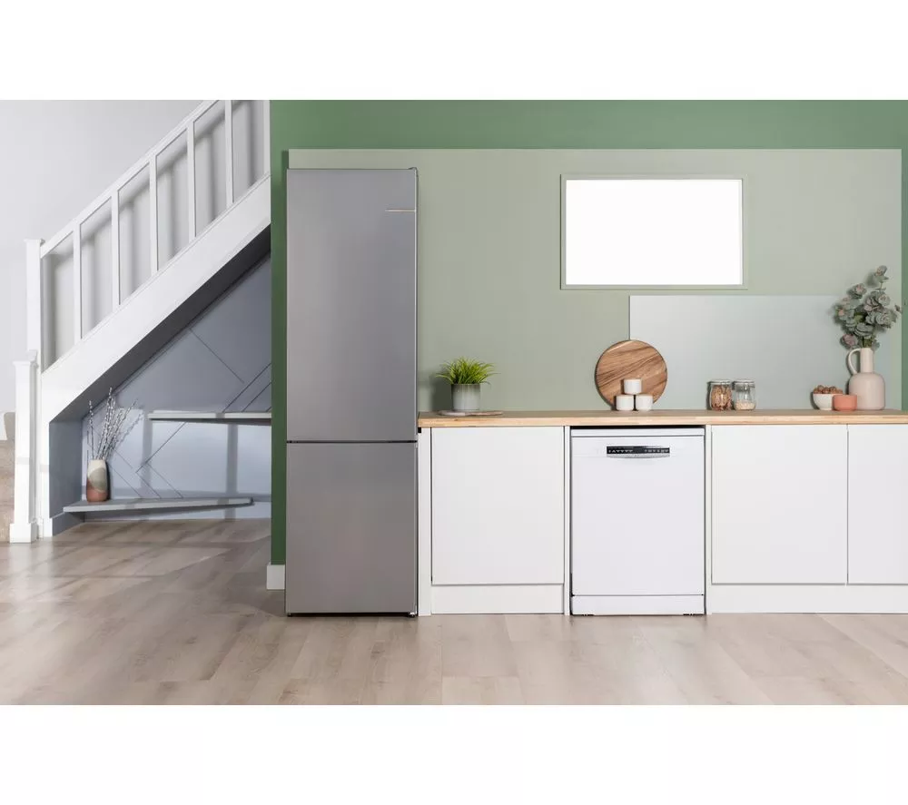BOSCH Series 4 KGN392LDFG 70 30 Fridge Freezer - Inox