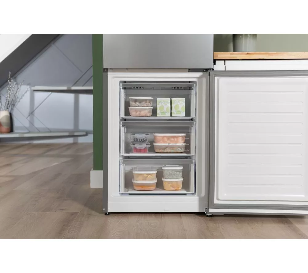 BOSCH Series 4 KGN392LDFG 70 30 Fridge Freezer - Inox