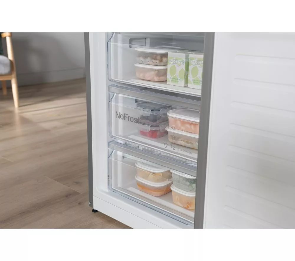 BOSCH Series 4 KGN392LDFG 70 30 Fridge Freezer - Inox
