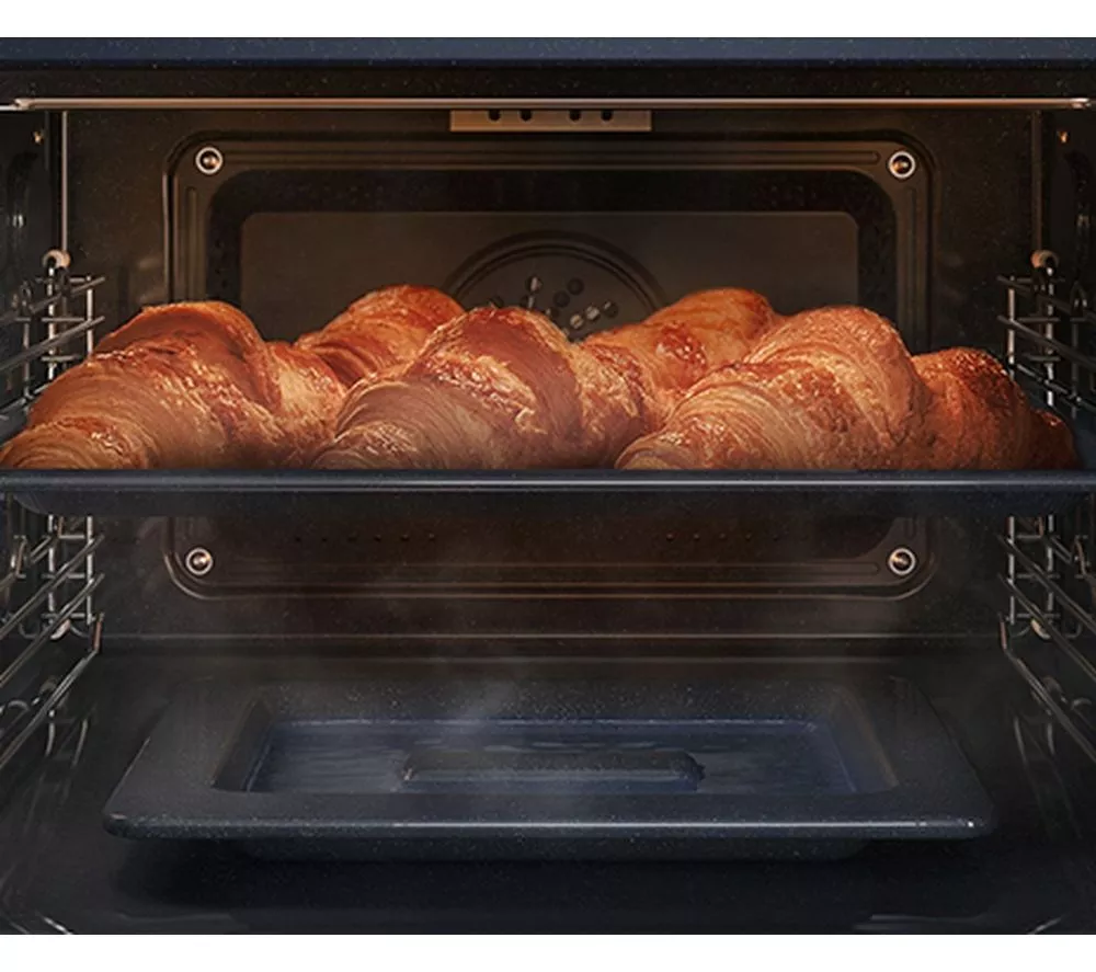 SAMSUNG Series 4 NQ5B4553FBS U4 Built-in Compact Combination Microwave - Stainless Steel