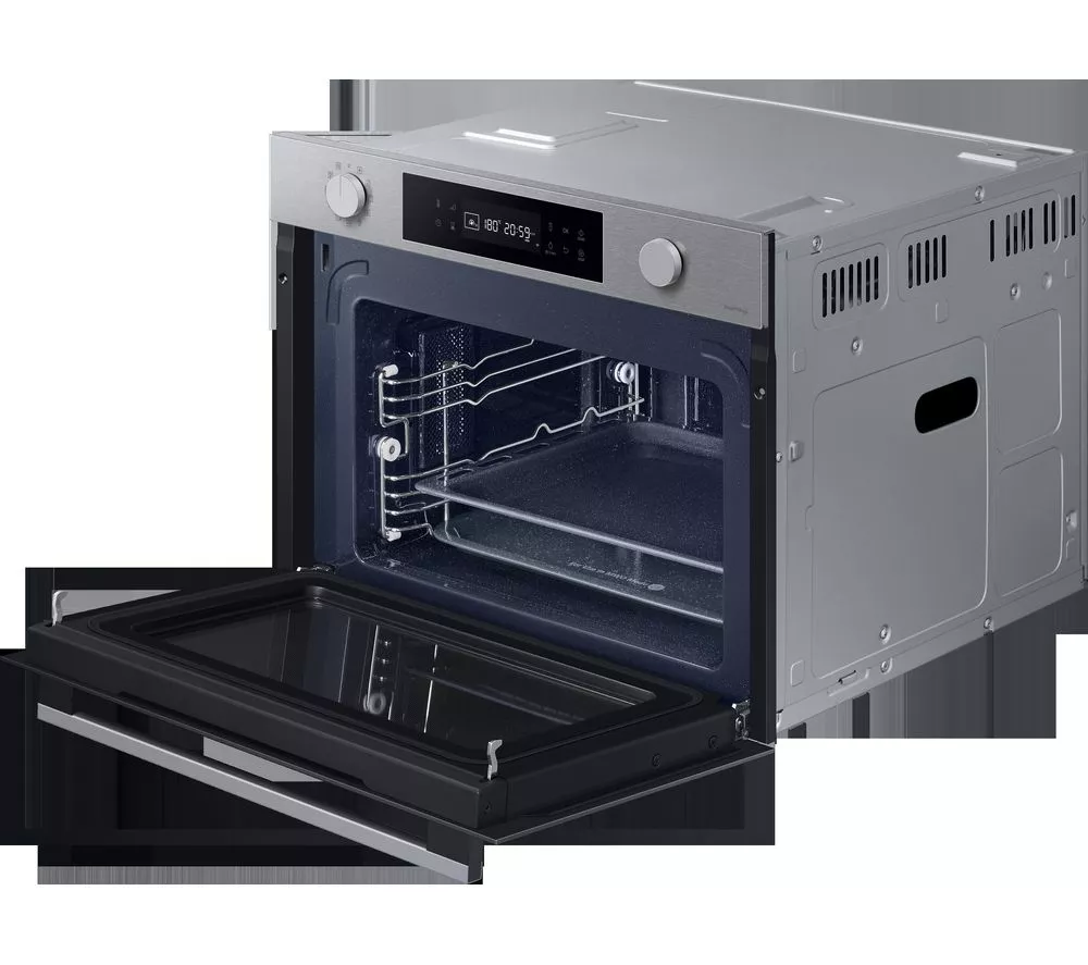SAMSUNG Series 4 NQ5B4553FBS U4 Built-in Compact Combination Microwave - Stainless Steel