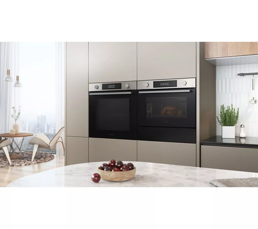 SAMSUNG Series 4 NQ5B4553FBS U4 Built-in Compact Combination Microwave - Stainless Steel