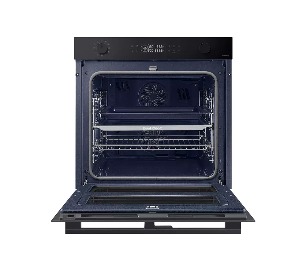 SAMSUNG Series 4 Dual Cook Flex NV7B45305AK U4 Electric Smart Oven - Clean Black