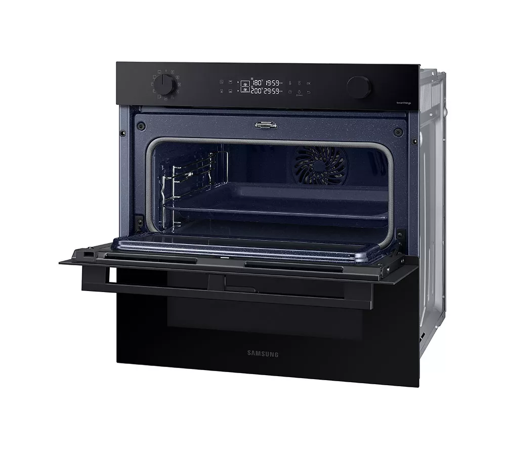 SAMSUNG Series 4 Dual Cook Flex NV7B45305AK U4 Electric Smart Oven - Clean Black