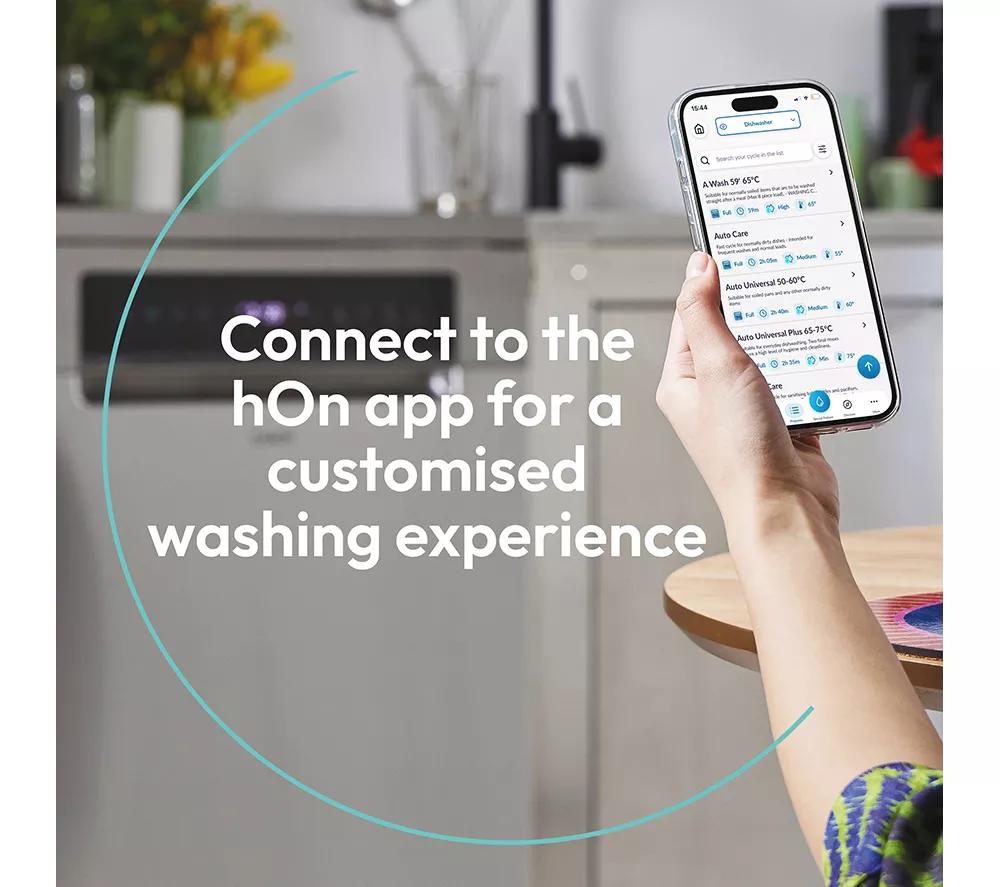 CANDY Rapido CF 3E9L0W Full-size WiFi-enabled Dishwasher - White