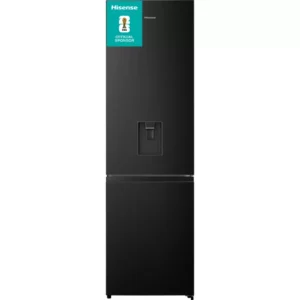 HISENSE RB435N4WFE 60 40 Fridge Freezer - Black Stainless Steel