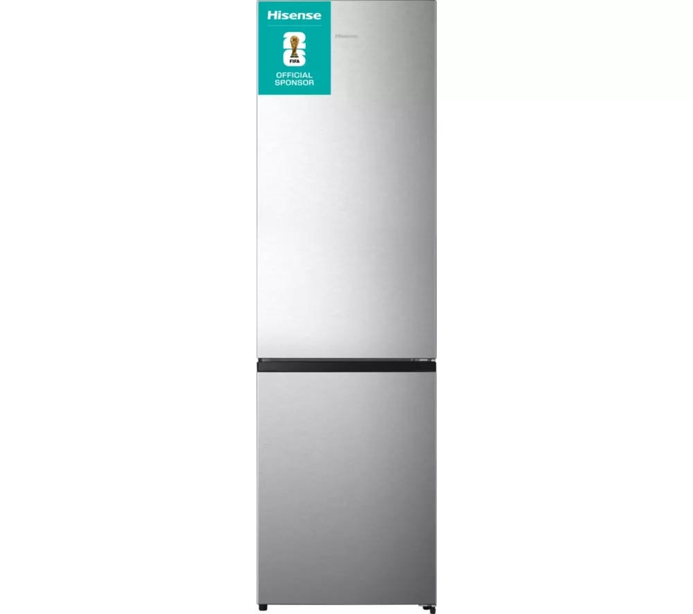 HISENSE RB435N4BCE 60 40 Fridge Freezer - Stainless Steel