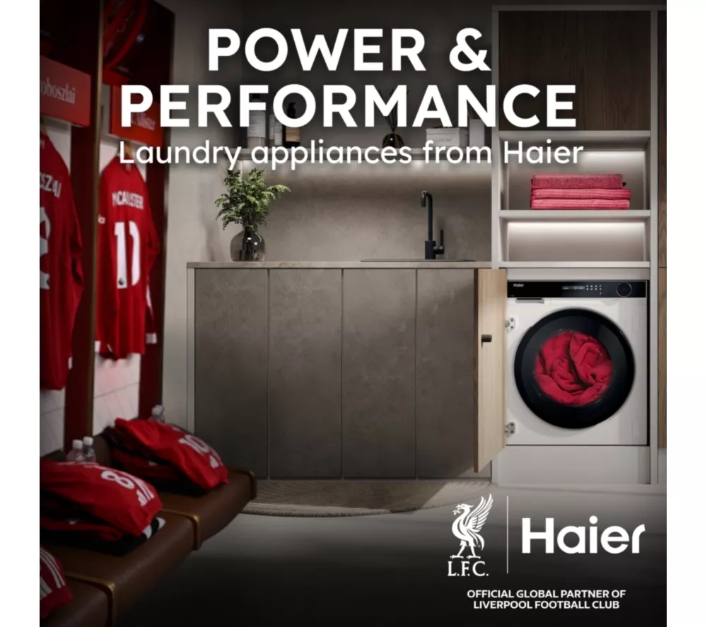 HAIER Series 4 HDBI H7A2TBEX-80 Integrated WiFi-enabled 7 kg Heat Pump Tumble Dryer
