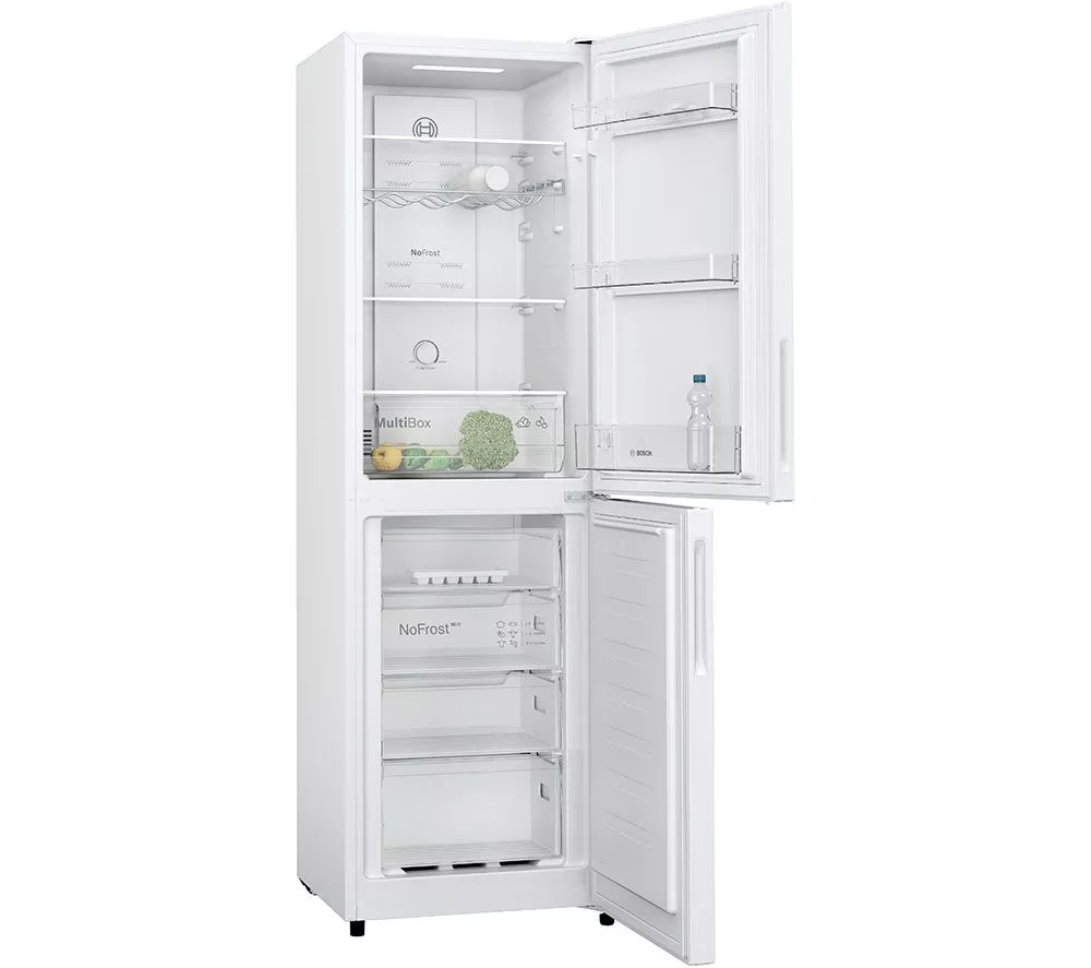 BOSCH KGN27NWEAG 50 50 Fridge Freezer - White