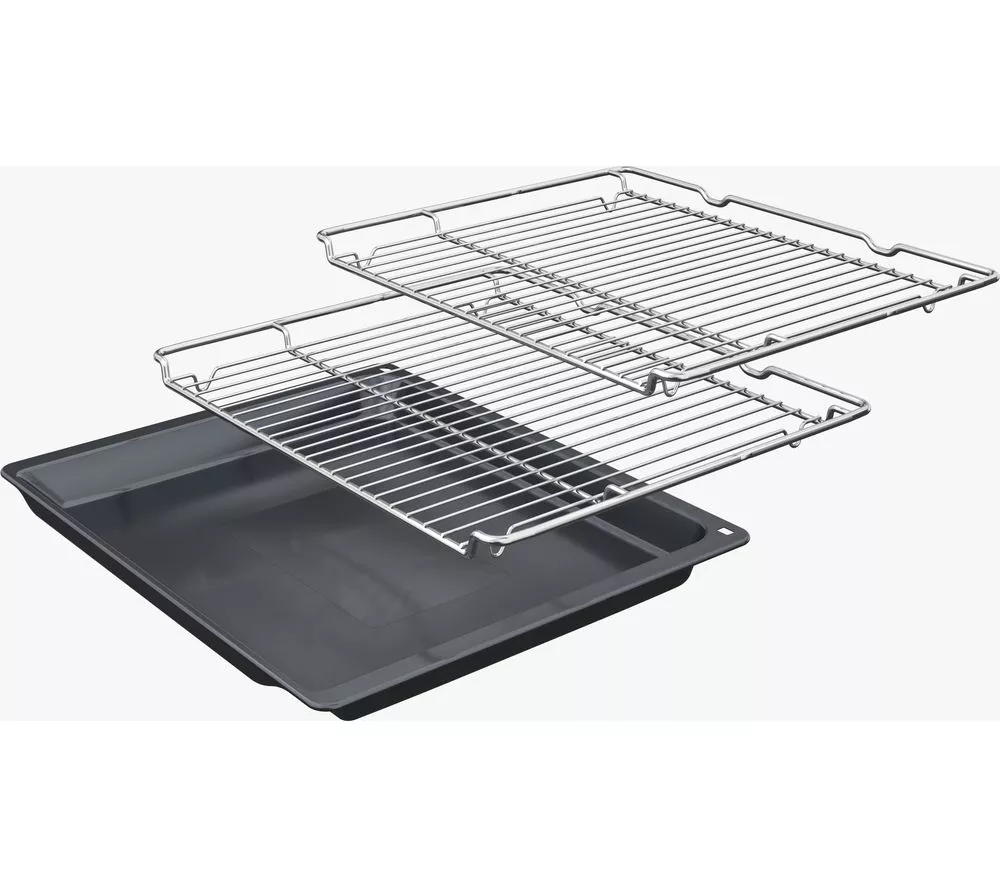NEFF N70 Slide&Hide B54CR71N0B Electric Pyrolytic Smart Oven - Stainless Steel