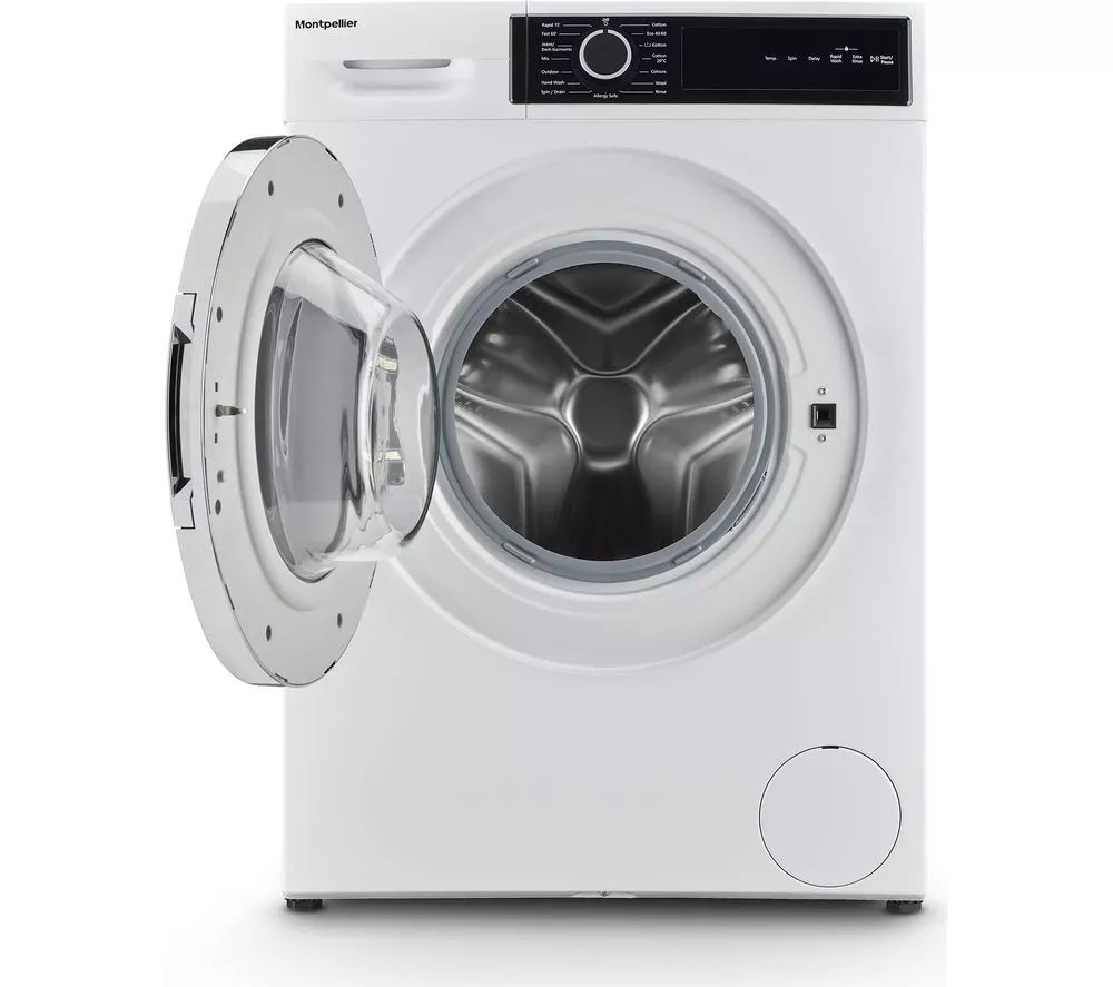 MONTPELLIER MWM814BLW 8 kg 1400 Spin Washing Machine - White