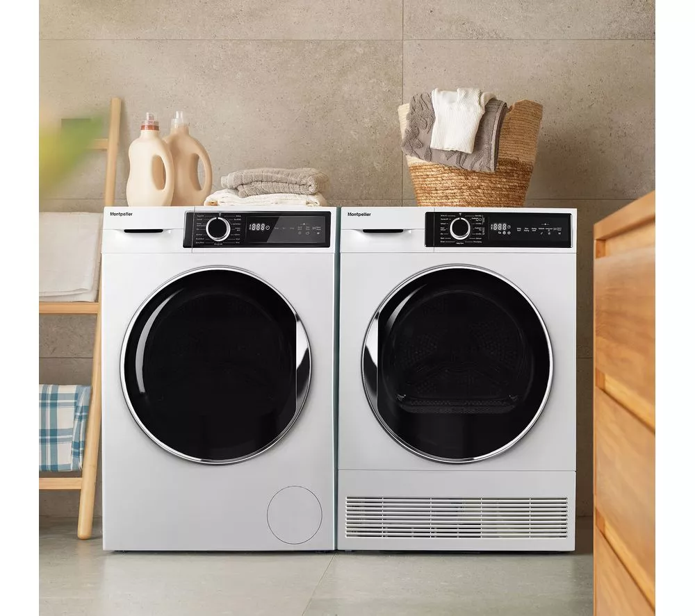 MONTPELLIER MWM814BLW 8 kg 1400 Spin Washing Machine - White
