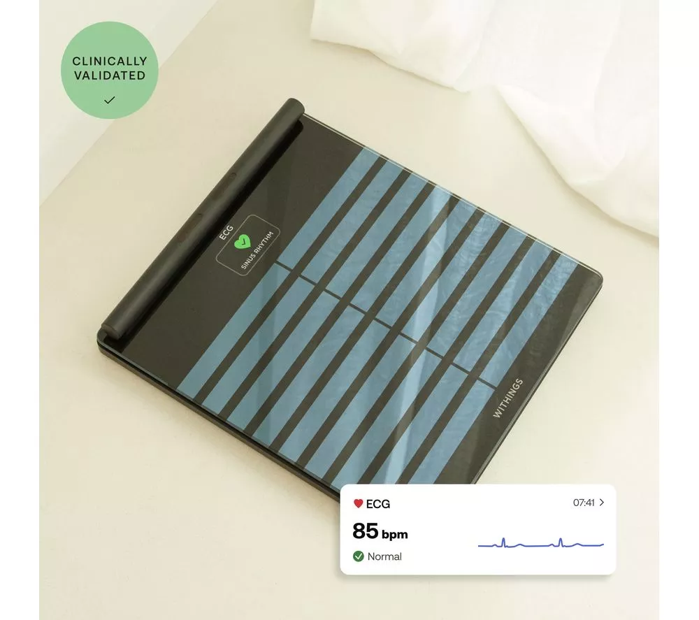 WITHINGS Body Scan Smart Scale - Black
