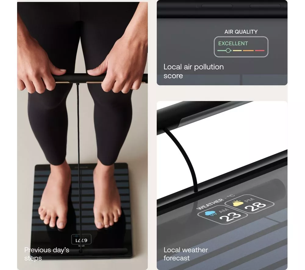 WITHINGS Body Scan Smart Scale - Black