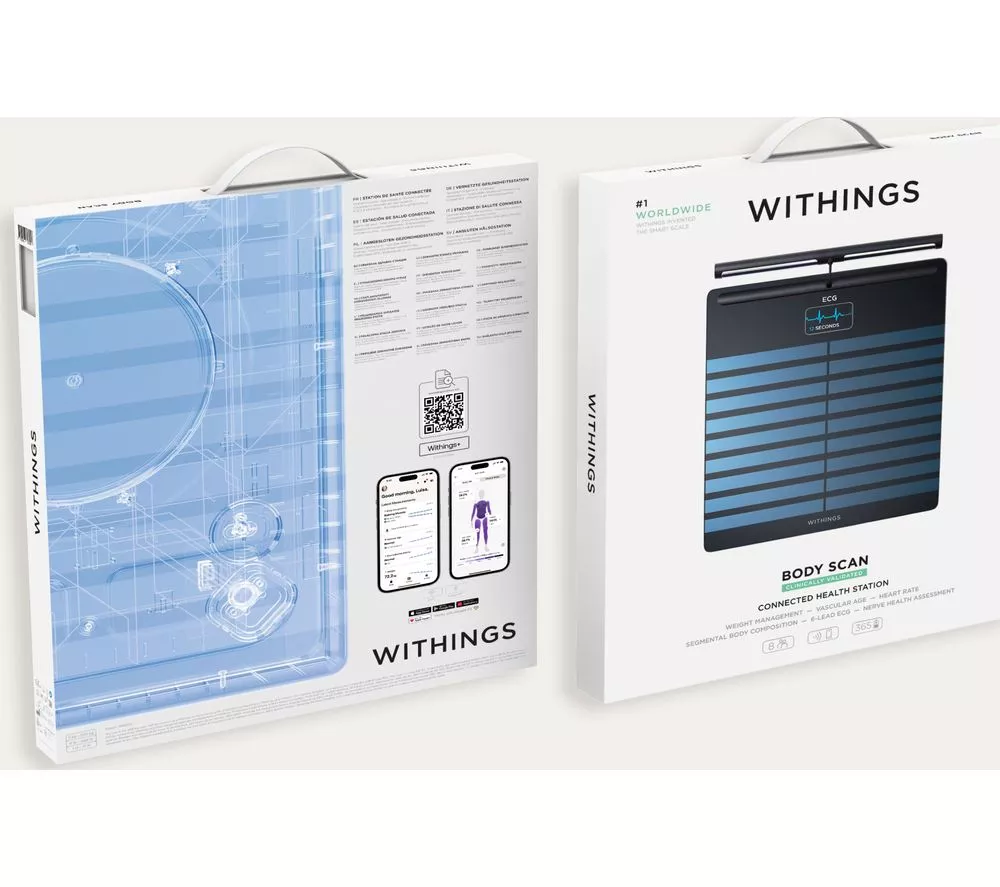 WITHINGS Body Scan Smart Scale - Black