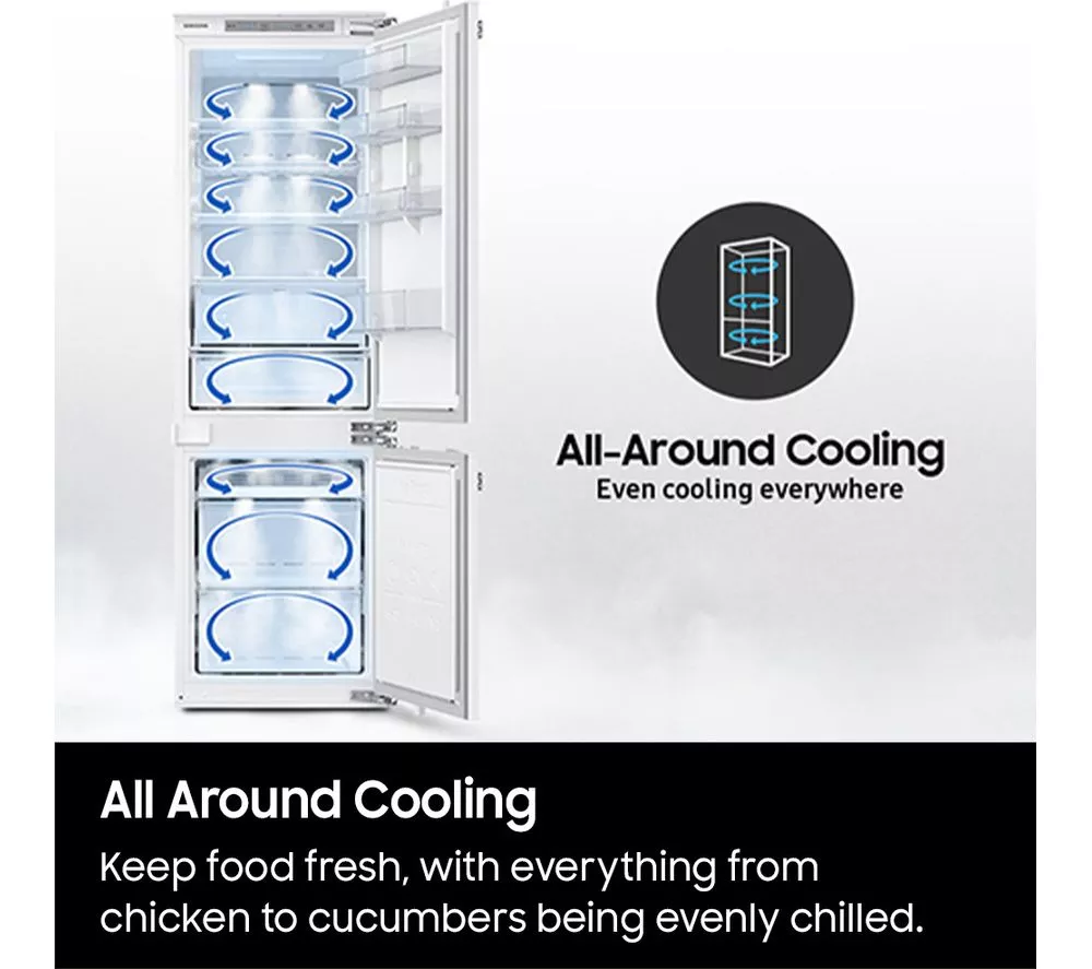 SAMSUNG Series 5 SpaceMax RB33B610EWW EU 70 30 Fridge Freezer - White