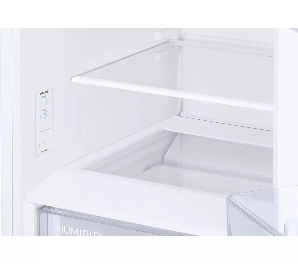 SAMSUNG Series 8 SpaceMax RB38C602EWW EU Smart 70 30 Fridge Freezer - White