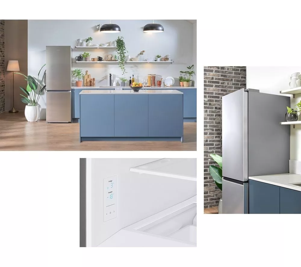 SAMSUNG Series 8 SpaceMax RB38C602EWW EU Smart 70 30 Fridge Freezer - White