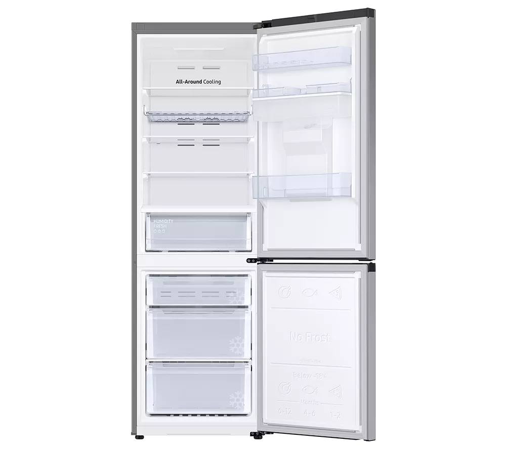 SAMSUNG Series 6 SpaceMax RB34C632ESA EU Smart 65 35 Fridge Freezer - Silver