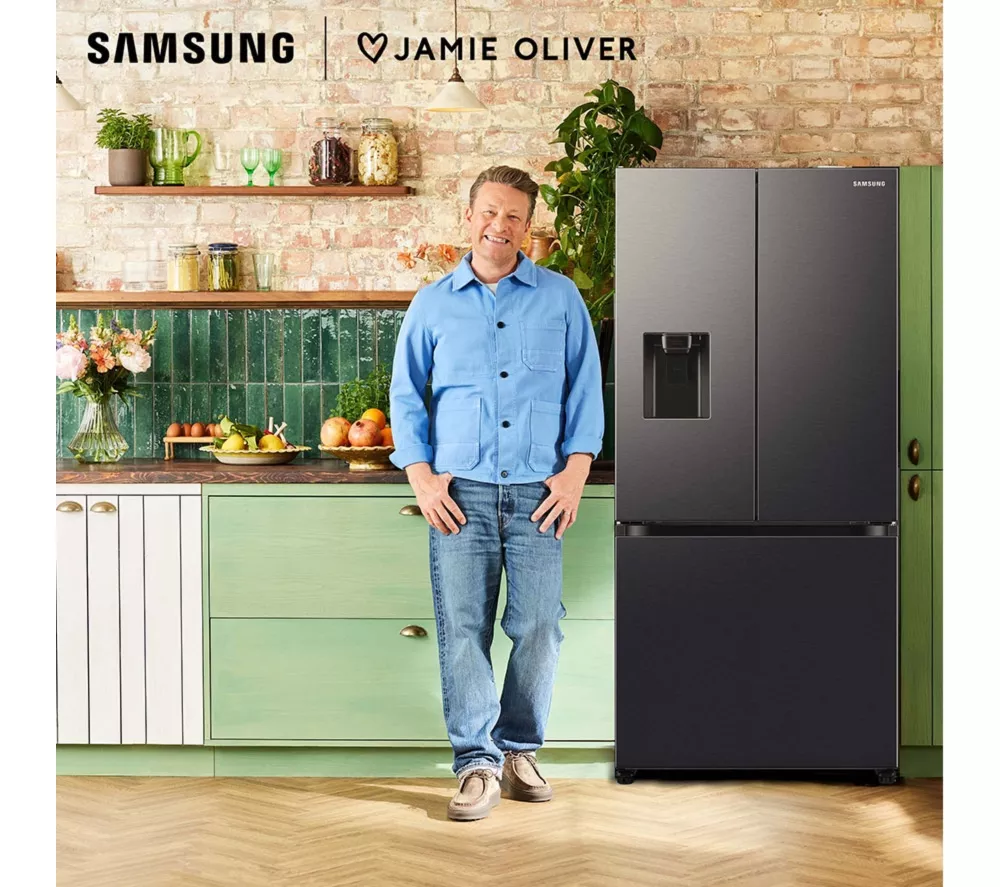 SAMSUNG Series 7 RF50C532EB1 EU Smart Fridge Freezer - Matte Stainless