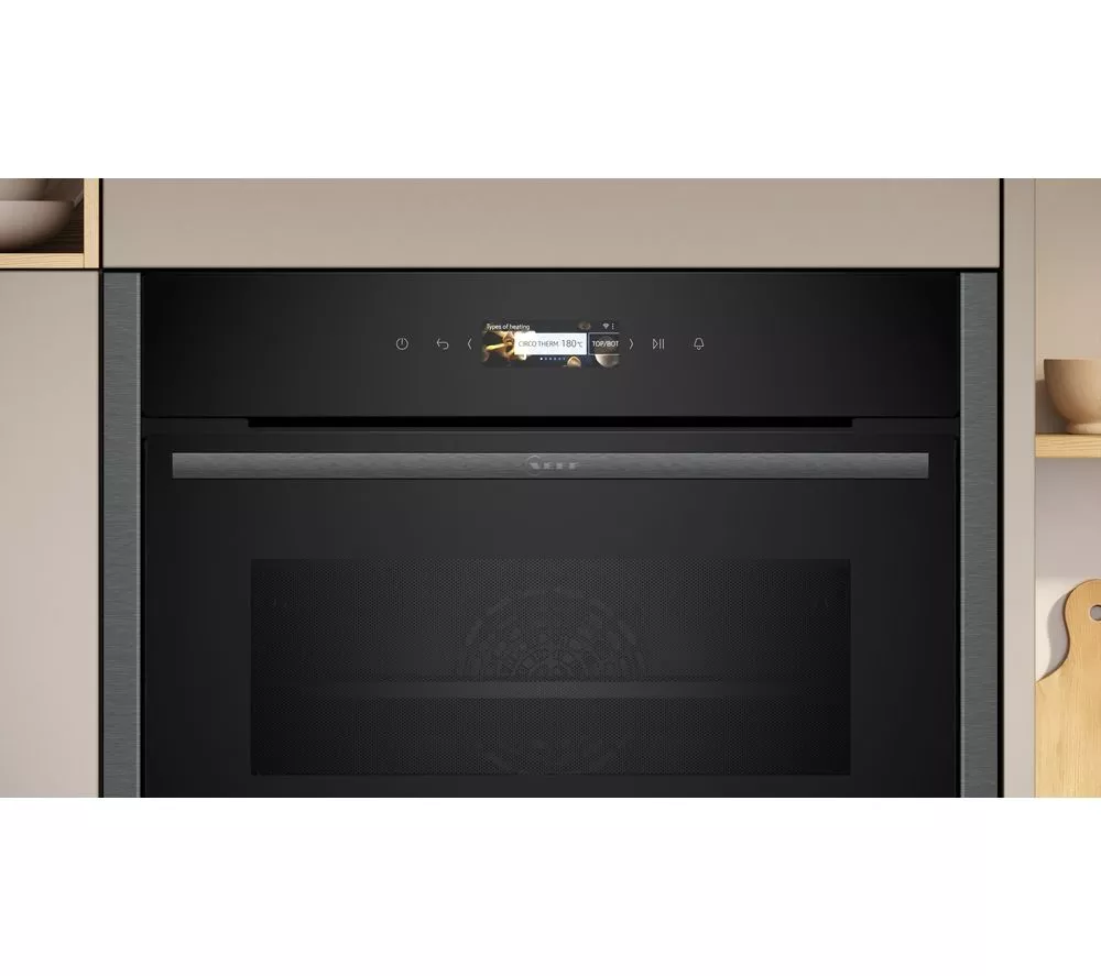 NEFF N70 C24MR21G0B Built-in Combination Microwave - Graphite