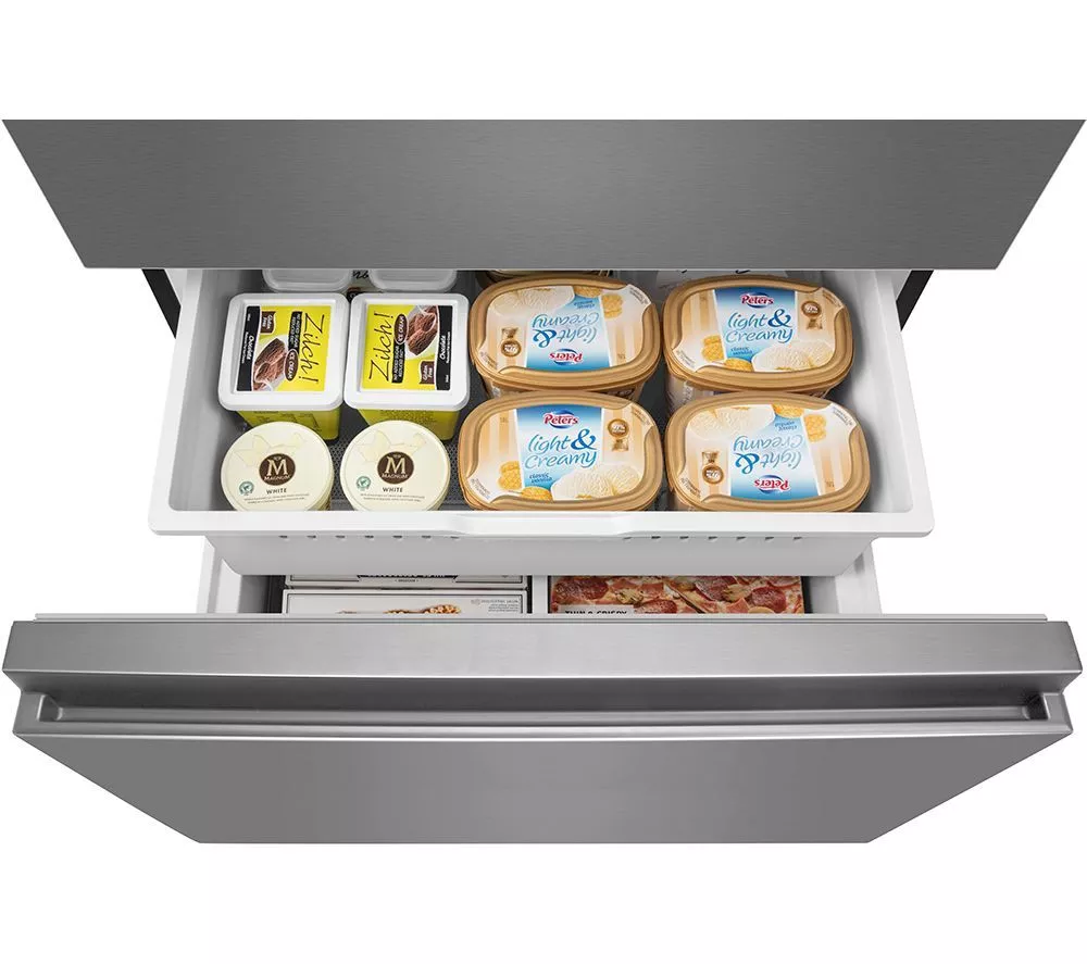 HISENSE PureFlat RF540N4WIE Fridge Freezer - Stainless Steel