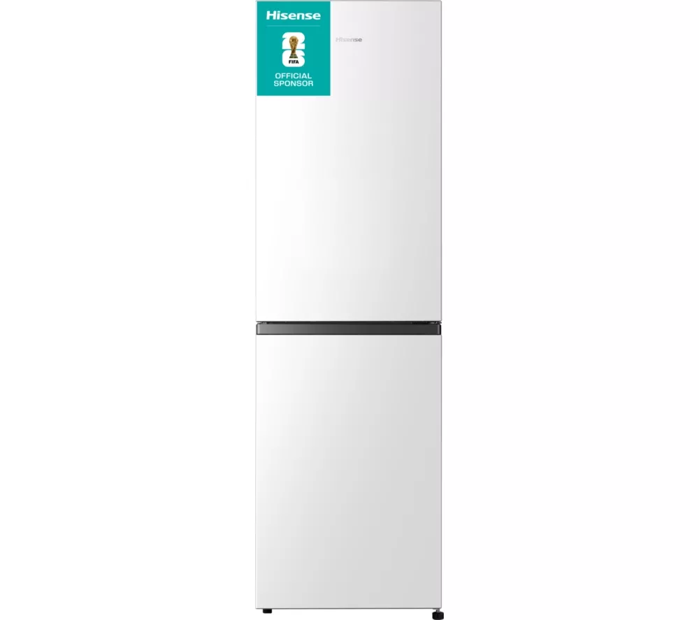 HISENSE RB327N4AWD 50 50 Fridge Freezer - White