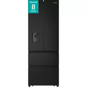 HISENSE PureFlat RF632N4WFE Fridge Freezer - Black Stainless Steel