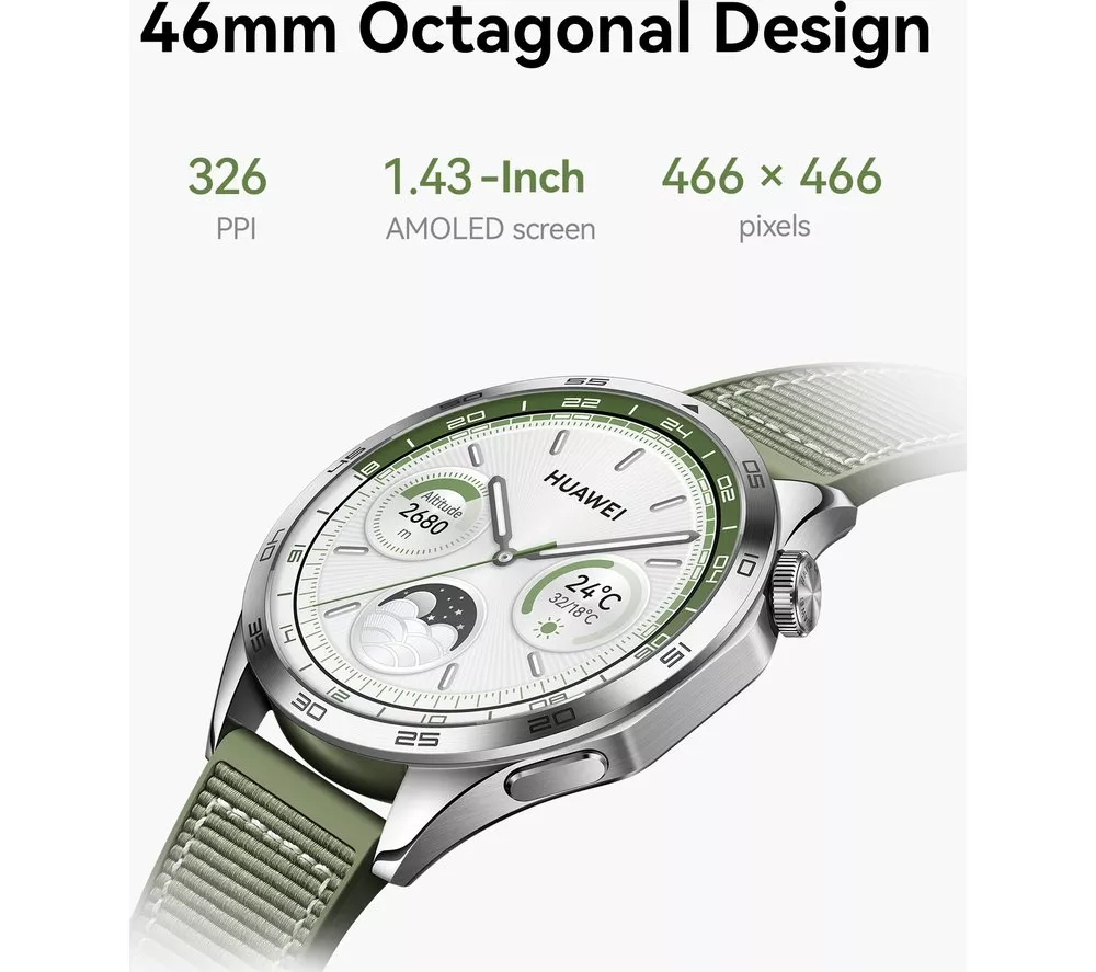 HUAWEI Watch GT 4 - Stainless Steel 46 mm