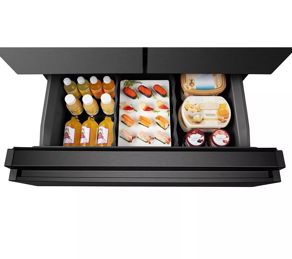 HISENSE PureFlat RF728N4SBFE Smart Fridge Freezer - Black Stainless Steel