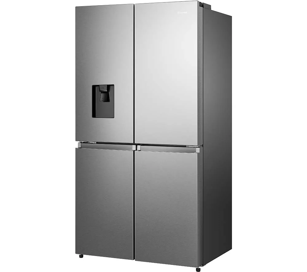 HISENSE PureFlat RQ758N4SWSE Smart Fridge Freezer - Stainless Steel