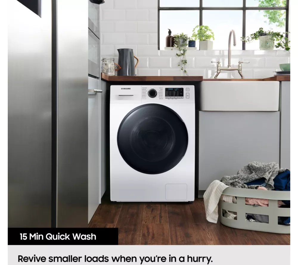 SAMSUNG Series 5 SpaceMax WW11DG5B25AEEU WiFi-enabled 11 kg 1400 Spin Washing Machine - White