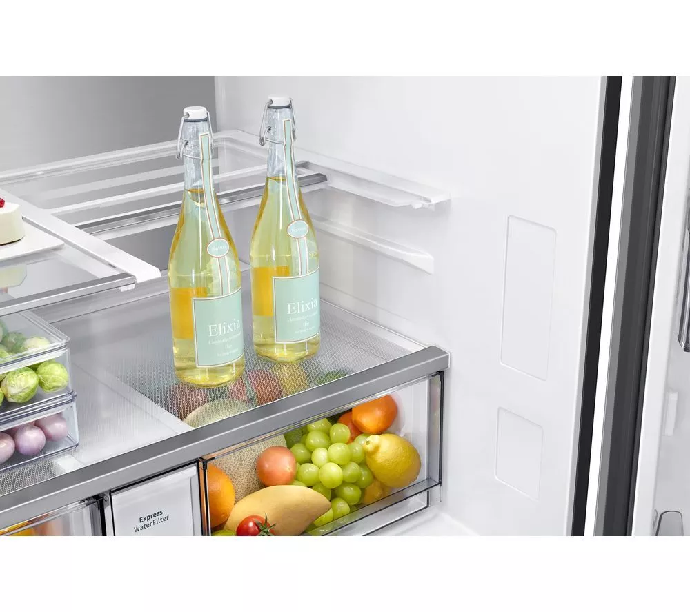 SAMSUNG Family Hub with AI Vision RF65DG9H0ESREU Smart Fridge Freezer - Silver