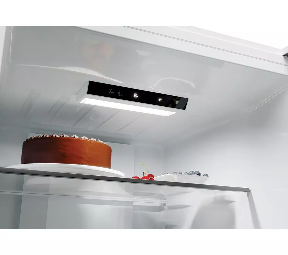 HOOVER HONCQ2T618EXK 60 40 Fridge Freezer - Silver
