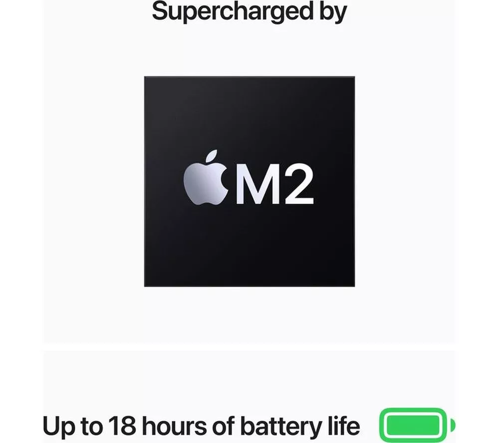 APPLE MacBook Air 13.6" (2022) - M2 256 GB SSD Midnight