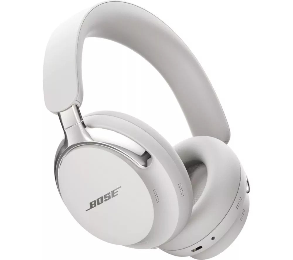 BOSE QuietComfort Ultra Wireless Bluetooth Noise-Cancelling Headphones - White