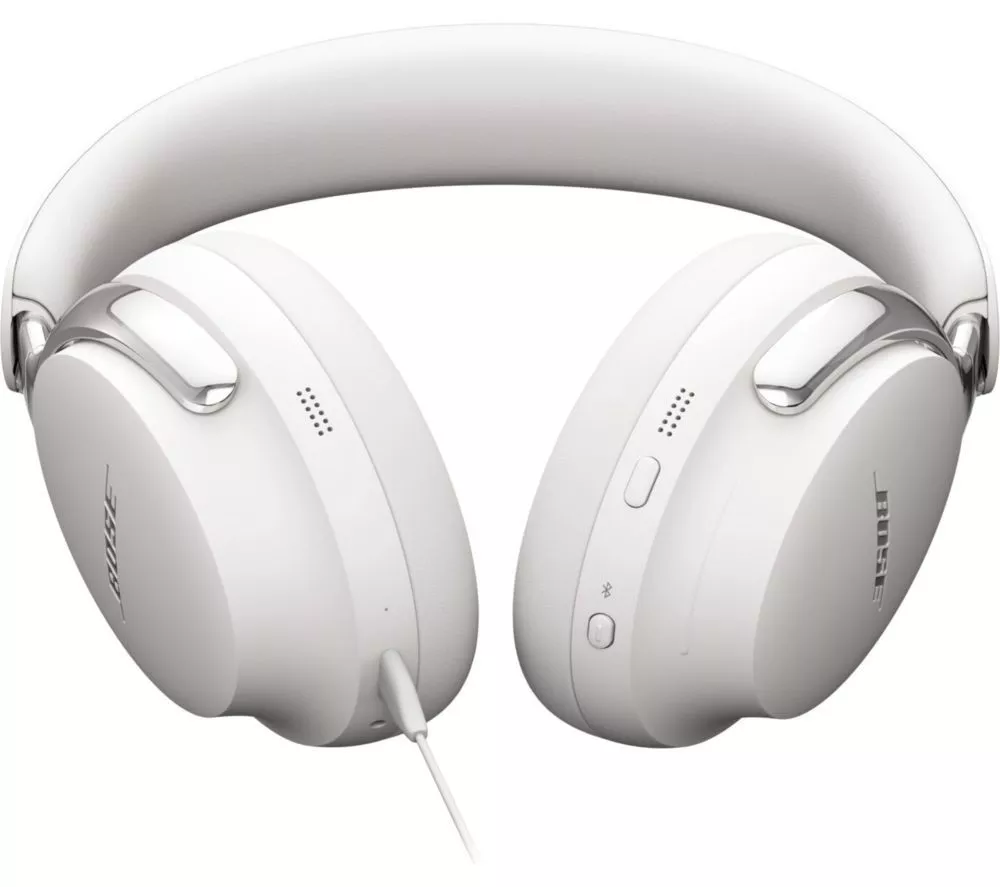 BOSE QuietComfort Ultra Wireless Bluetooth Noise-Cancelling Headphones - White