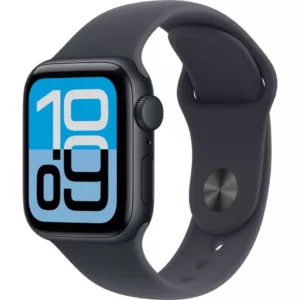 APPLE Watch SE Cellular (2023) - 40 mm Midnight Aluminium Case with Midnight Sport Band S M