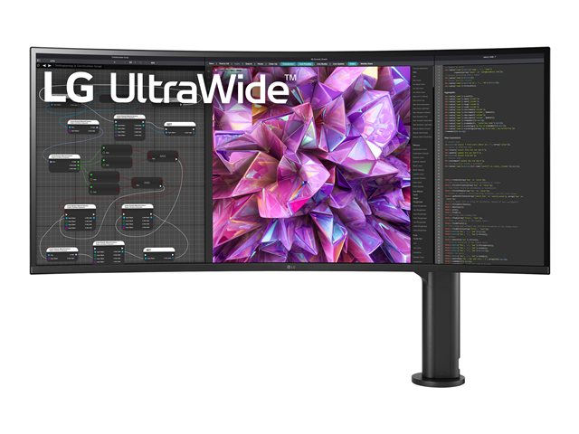 LG UltraWide 38WQ88C-W.AEK Quad HD 37.5" Curved IPS LCD Monitor - White