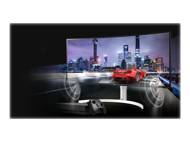 LG 38WN95C-W Quad HD 38" Curved IPS Monitor - White
