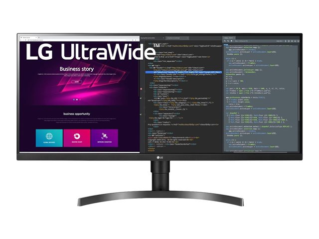 LG UltraWide 34WN750P-B Quad HD 34" IPS LCD Monitor - Black