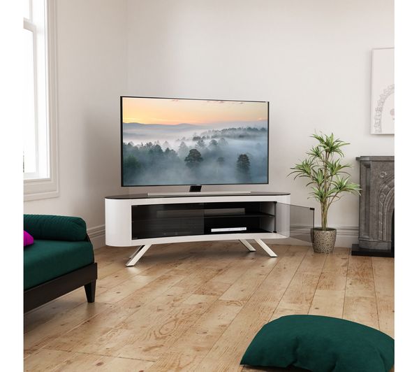 AVF Bay 1500 mm TV Stand - White