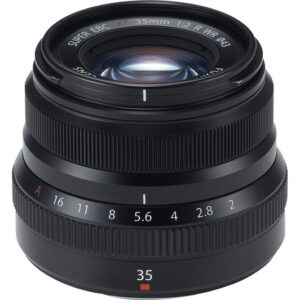 FUJIFILM Fujinon XF 35 mm f 2 R WR Standard Prime Lens