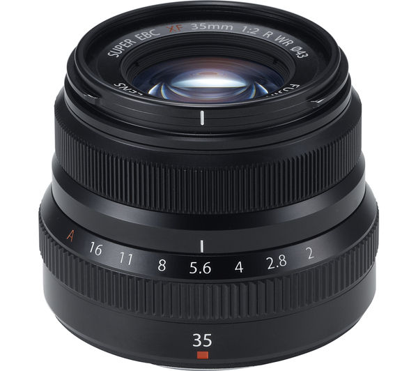 FUJIFILM Fujinon XF 35 mm f 2 R WR Standard Prime Lens