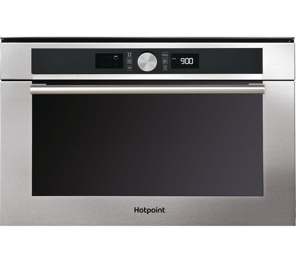 HOTPOINT Dynamic Crisp Class 4 MD 454 IX H Built-In Microwave with Grill - Stainless Steel