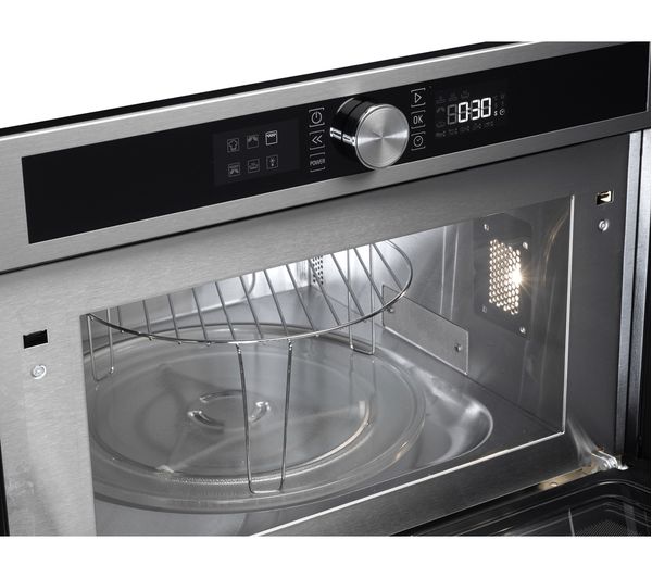 HOTPOINT Dynamic Crisp Class 4 MD 454 IX H Built-In Microwave with Grill - Stainless Steel