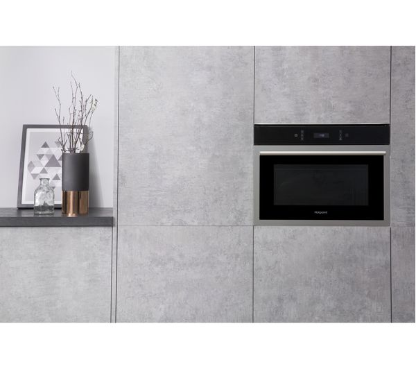 HOTPOINT Dynamic Crisp MP 676 IX H Built-in Combination Microwave - Stainless Steel