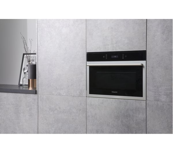 HOTPOINT Dynamic Crisp MP 676 IX H Built-in Combination Microwave - Stainless Steel