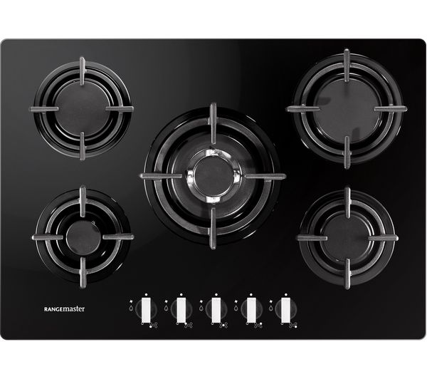 RANGEMASTER RMB70HPNGFGL 72 cm Gas Hob - Black